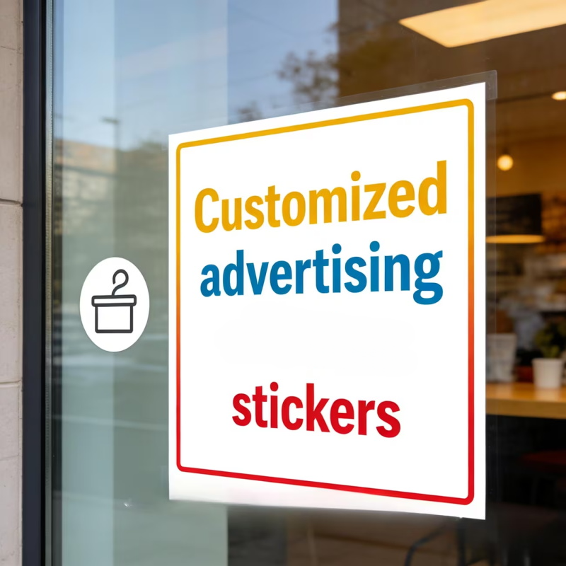 Pet Supplies In Store - Any Picture Custom Stickers Pet Food