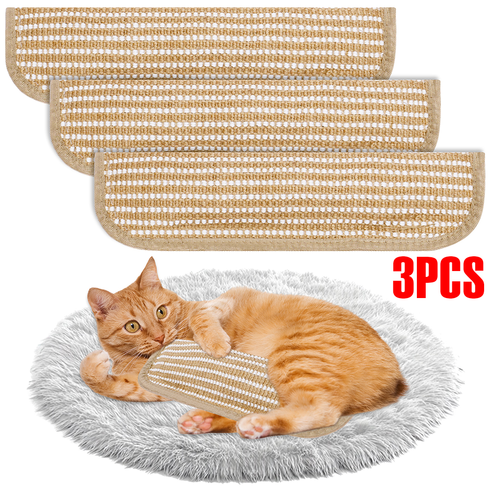 Catnip Toys - 3Pcs Catnip Scratching Pillow Cotton Rope