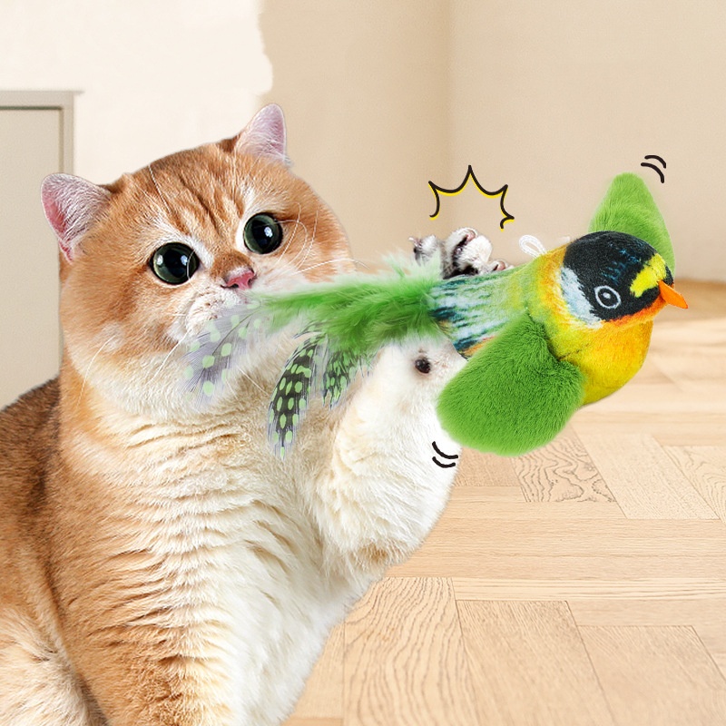 Catnip Toys - Indoor Interactive Birds Toy for Cat