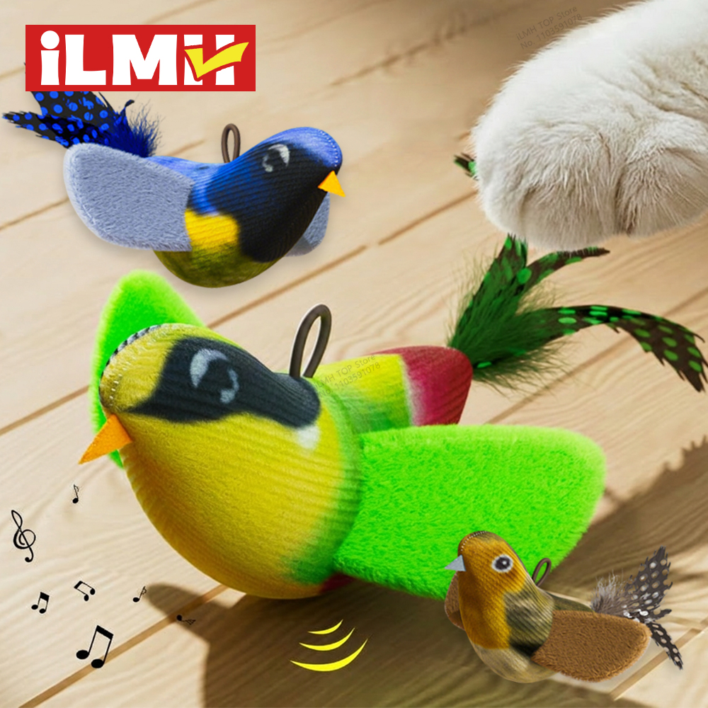 Catnip Toys - Indoor Interactive Birds Toy for Cat