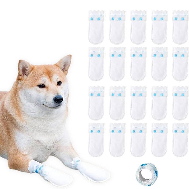 【CHRISTMAS 】Pet Disposable Sho - Dog Booties Paw Protector บทวิจารณ์และราคา