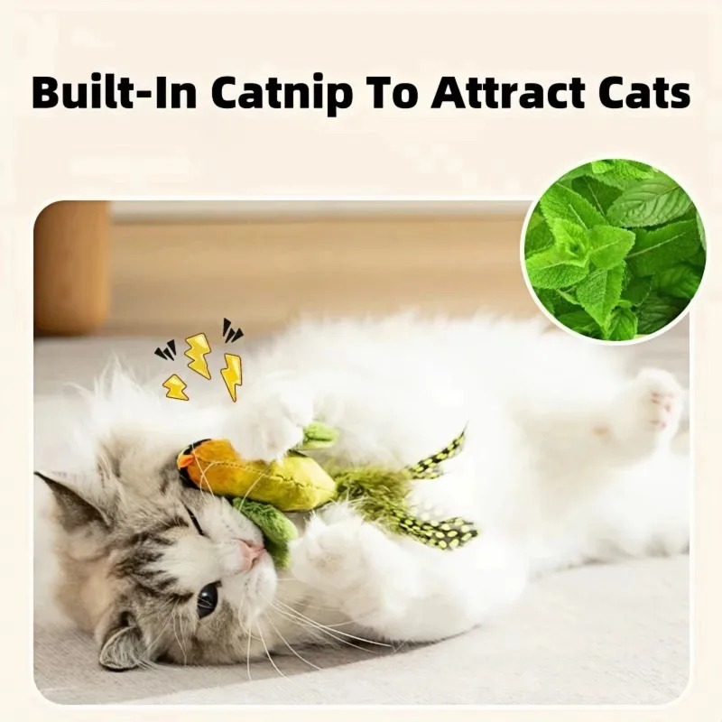 Simulation Bird Cat Toys Cats  - Catnip Toys บทวิจารณ์และราคา