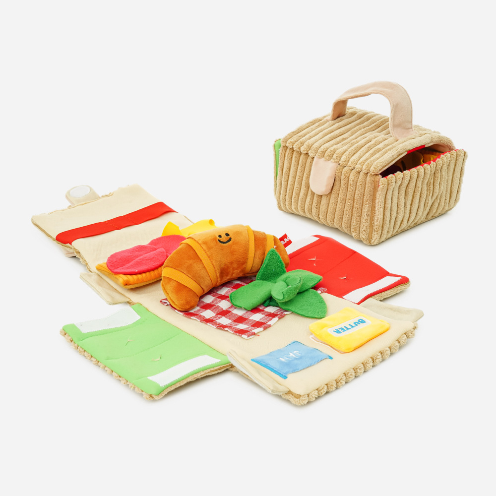 Korean-Style Picnic Croissant  - Dog Treat Puzzle Toy บทวิจารณ์และราคา