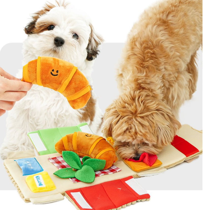 Korean-Style Picnic Croissant  - Dog Treat Puzzle Toy บทวิจารณ์และราคา