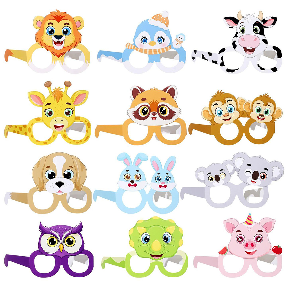 12 pcs Farm Jungle Animal Glas - Pet Supplies Zoo บทวิจารณ์และราคา