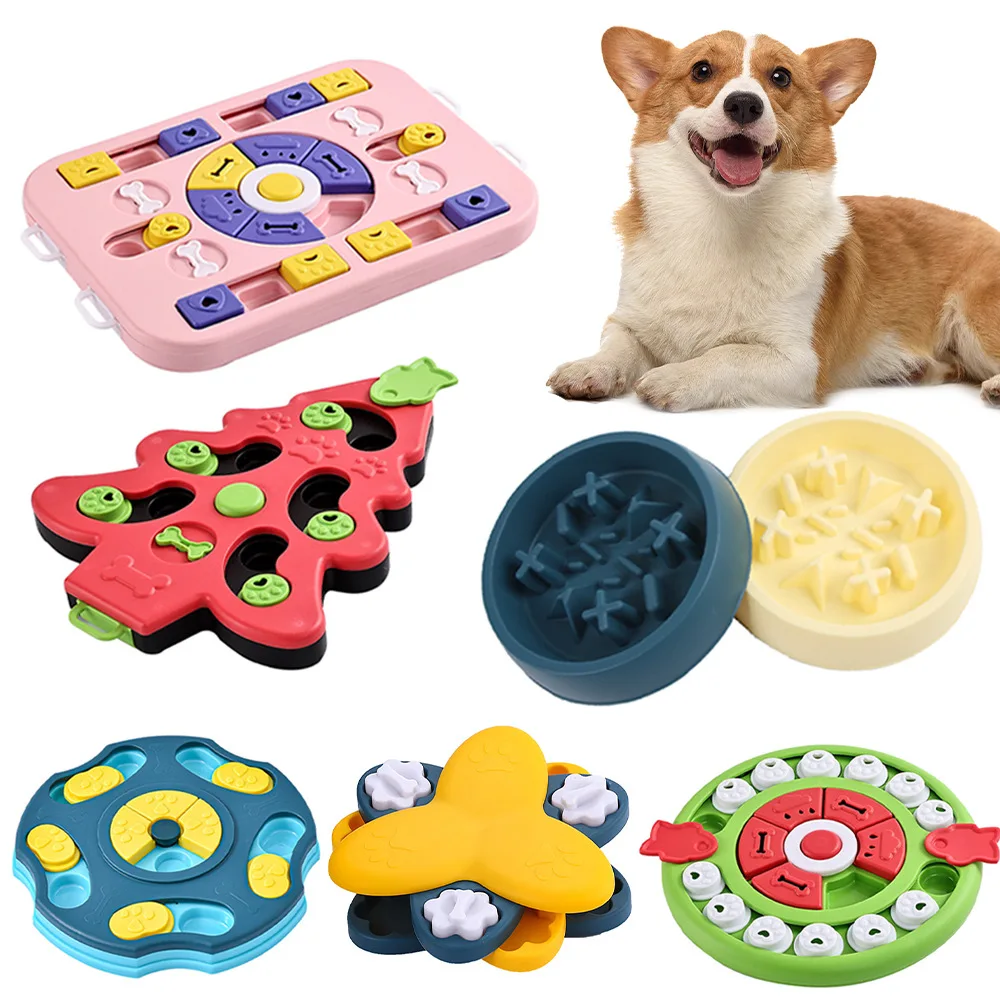 Puppy IQ Food Dispenser Slowly - Dog Treat Puzzle Toy บทวิจารณ์และราคา
