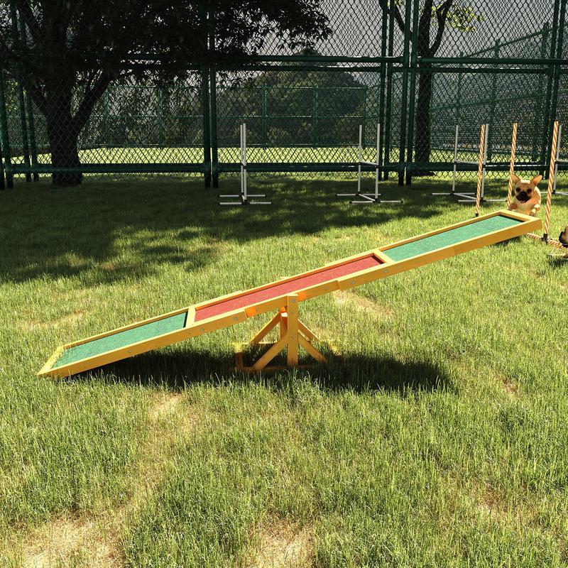 PawHut Wooden Dog Agility Sees - Pet X Supplies & Tack บทวิจารณ์และราคา