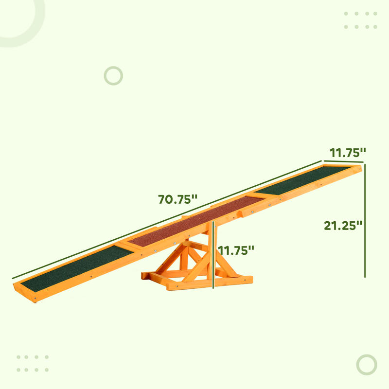 PawHut Wooden Dog Agility Sees - Pet X Supplies & Tack บทวิจารณ์และราคา
