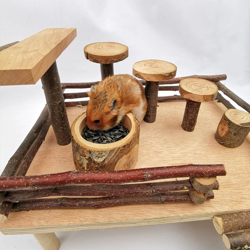 Wooden Bowl for Small Pet Hams - Pet Supplies Is Food บทวิจารณ์และราคา