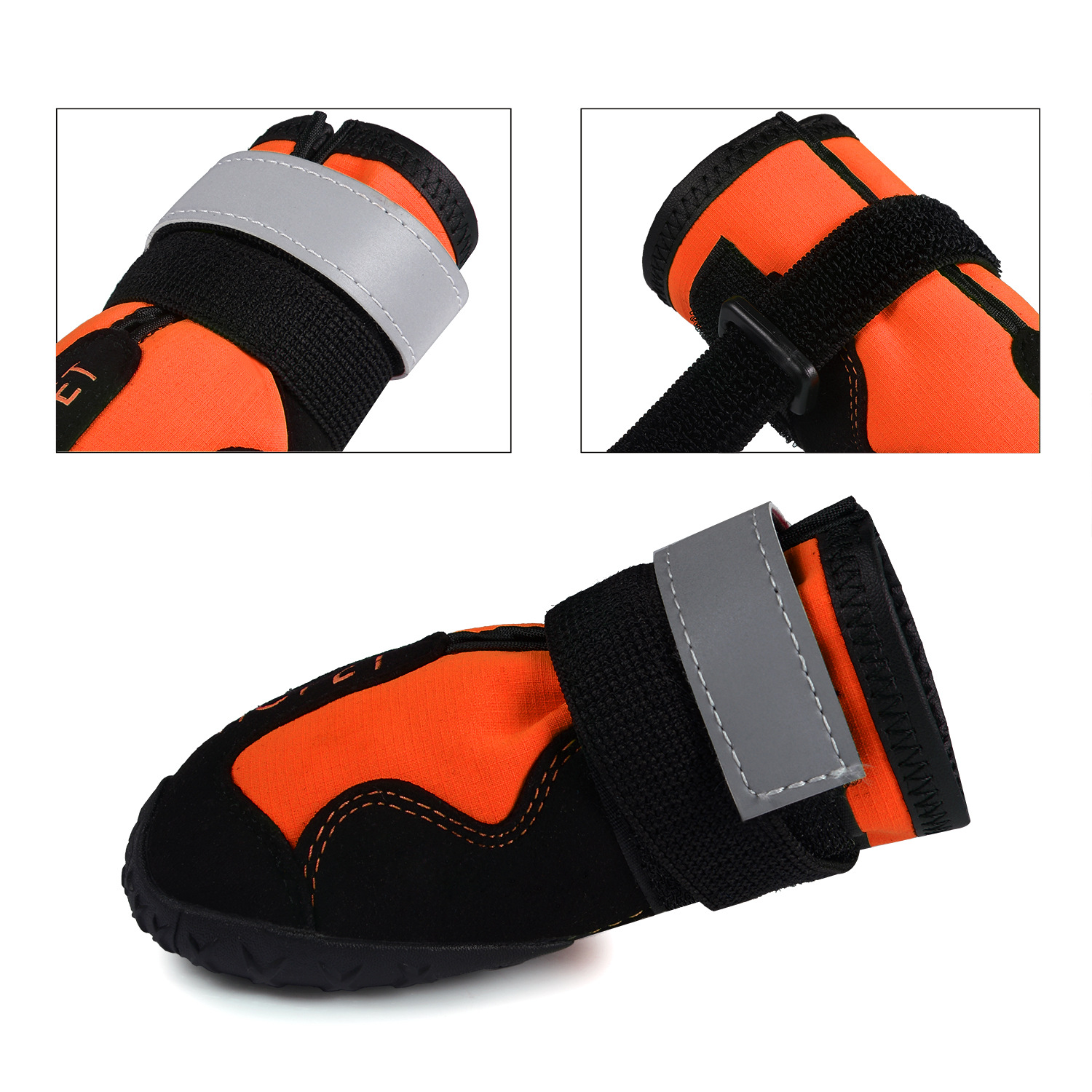 Waterproof Dog Shoes Anti-Slip - Dog Booties Paw Protector บทวิจารณ์และราคา