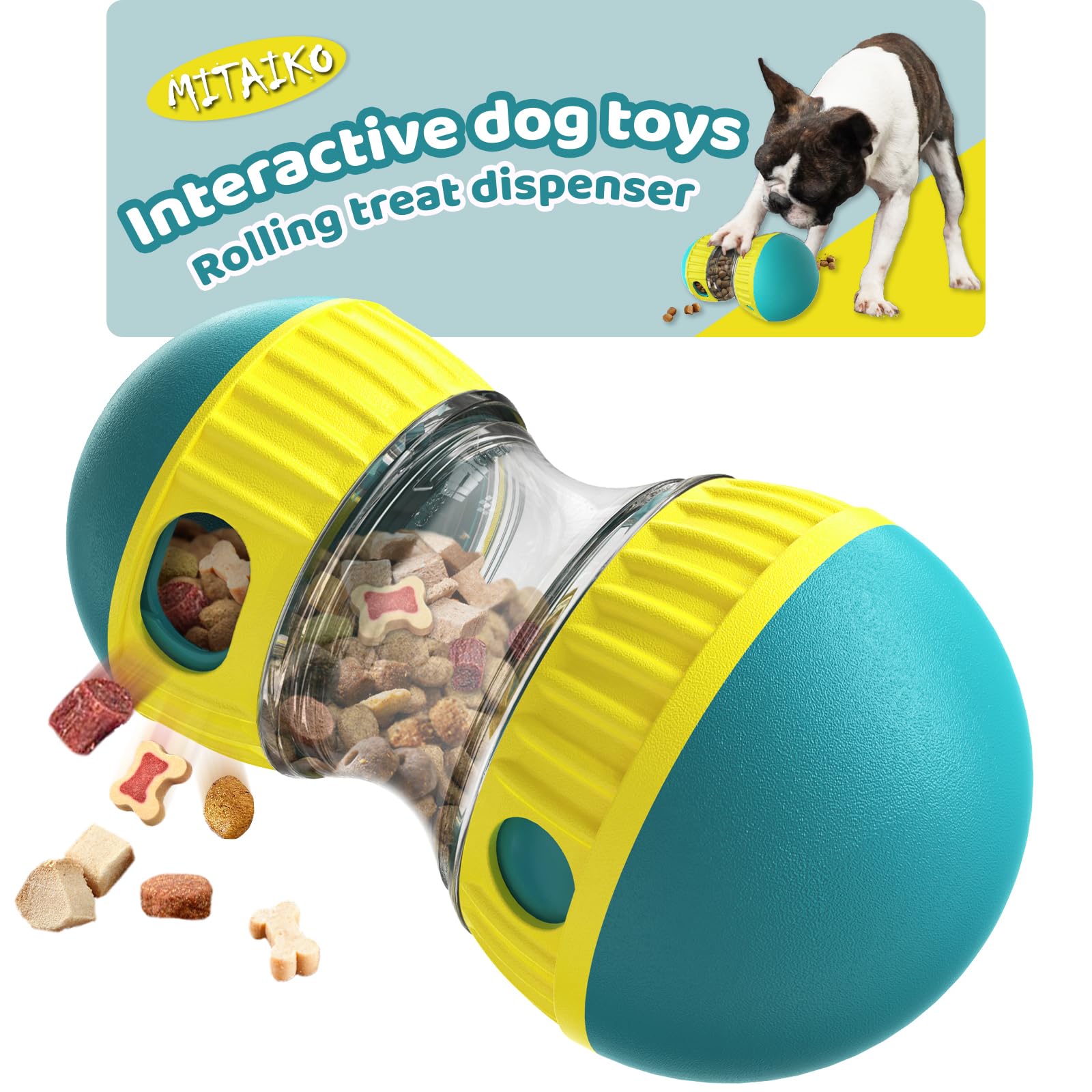 Dog Toys & Adjustable Slow Fee - Dog Treat Puzzle Toy บทวิจารณ์และราคา