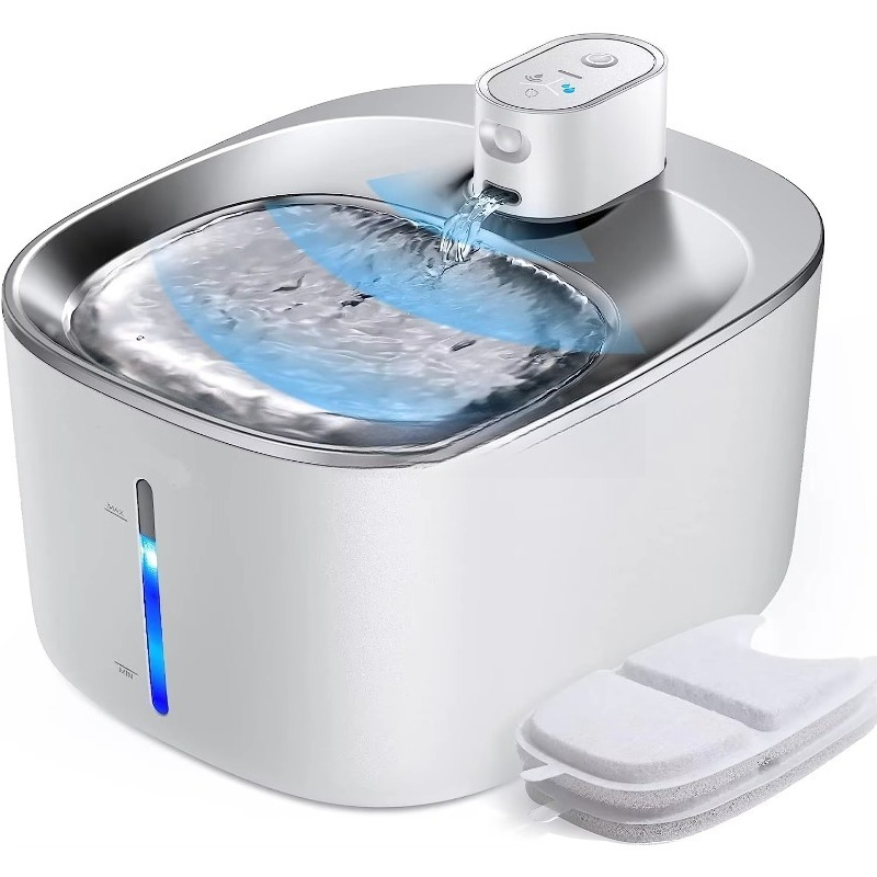 Stainless Steel Pet Water Bowl - Pet Water Fountain บทวิจารณ์และราคา