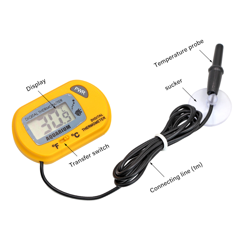 Fish Tank Thermometer LCD Digi - Pet Supplies Fish บทวิจารณ์และราคา