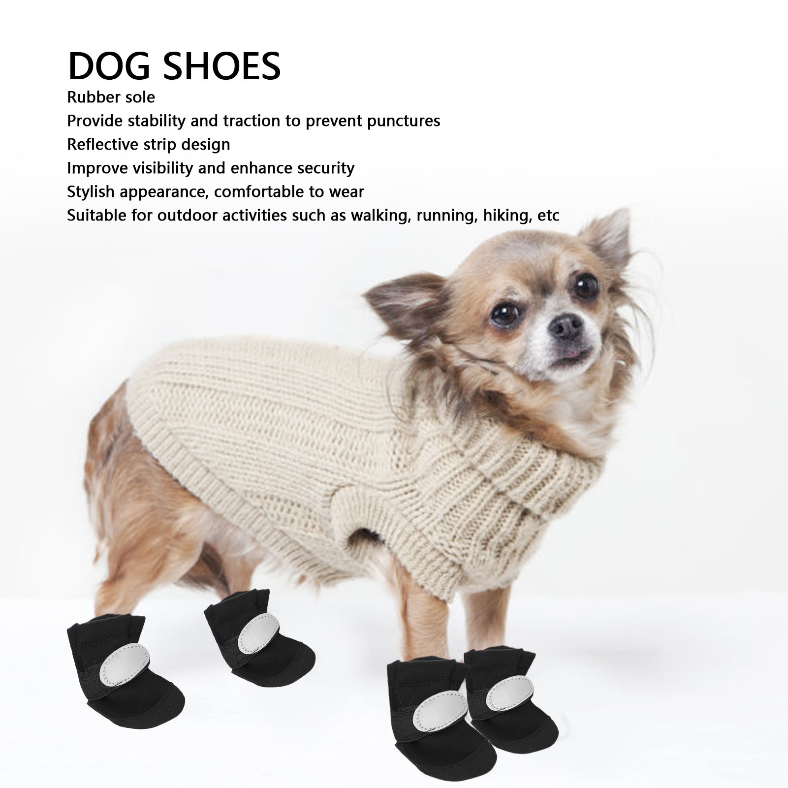 Dogs Rain Shoes Pets Shoes Wat - Dog Booties Paw Protector บทวิจารณ์และราคา