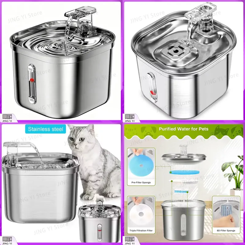 Automatic Pet Water Fountain 2 - Pet Water Fountain บทวิจารณ์และราคา