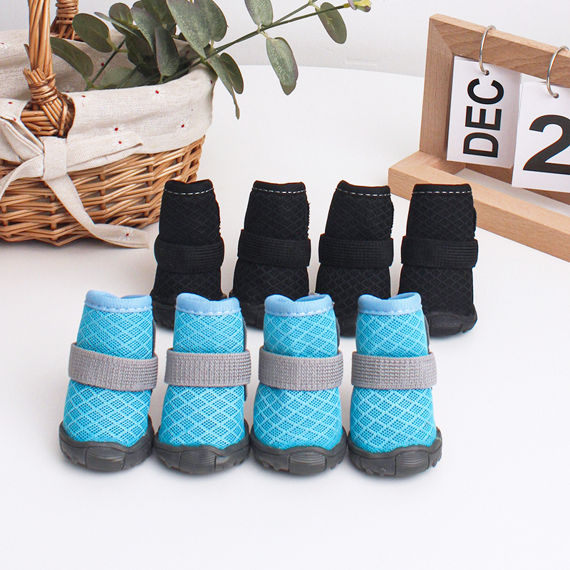 4pcs All Season Dog Shoes Brea - Dog Booties Paw Protector บทวิจารณ์และราคา