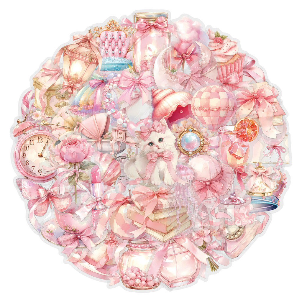 60 PCS Pink Coquette Sticker P - Pet Supplies In Store บทวิจารณ์และราคา
