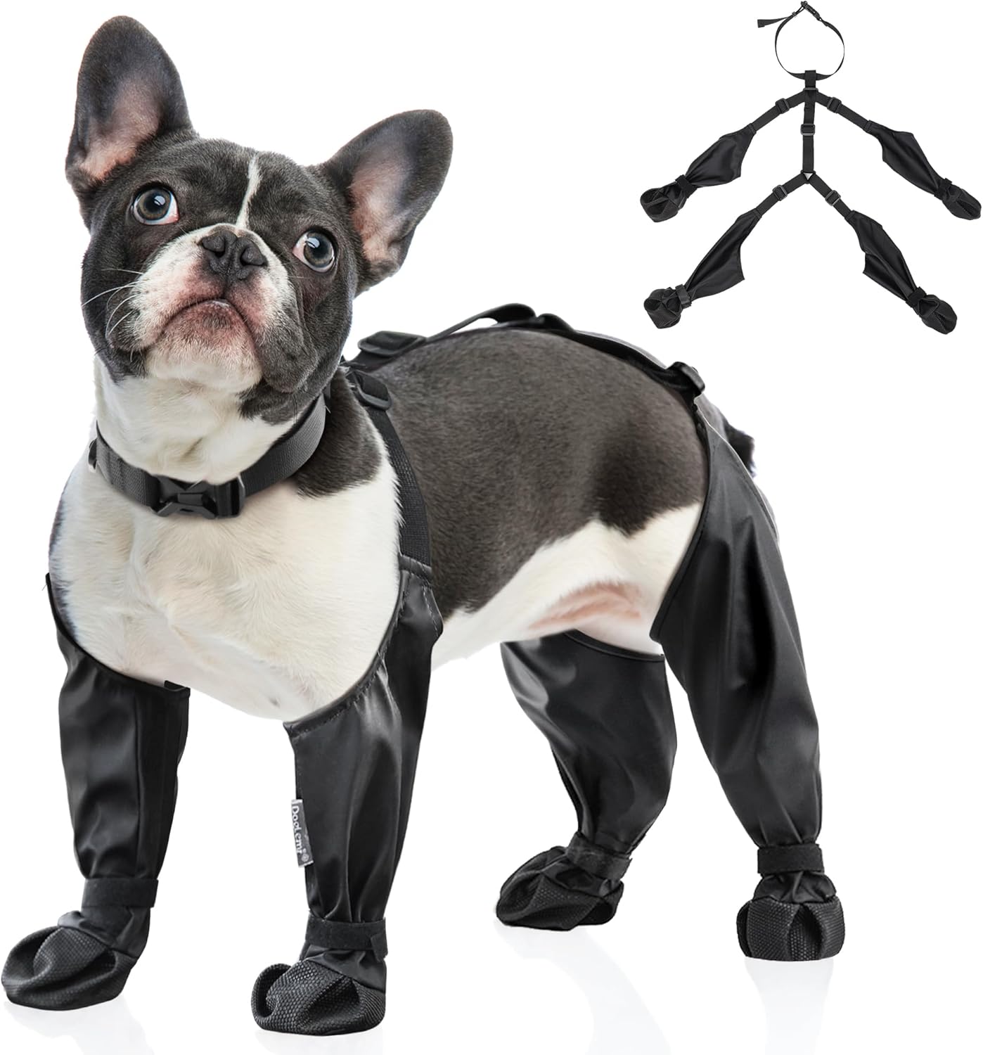 Dog Suspender Boots Waterproof - Dog Booties Paw Protector บทวิจารณ์และราคา