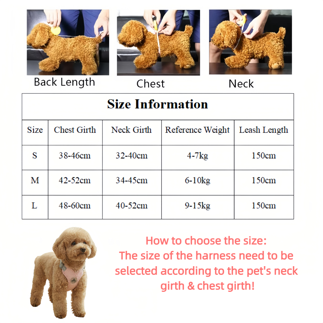 Pet Dog Harness and Leash Set  - Pet X Supplies & Tack บทวิจารณ์และราคา
