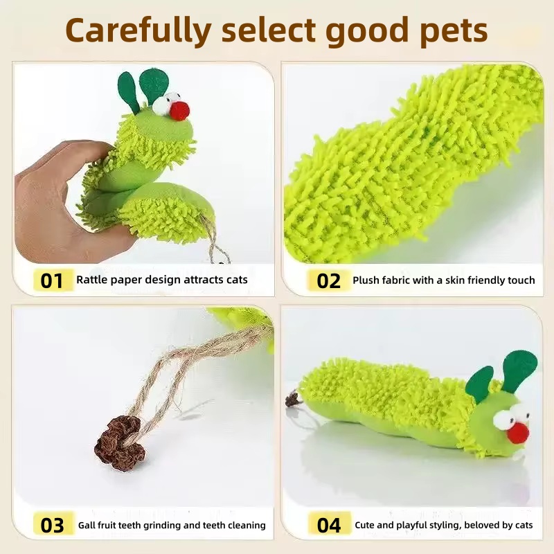 Cat toys, catnip caterpillars, - Catnip Toys บทวิจารณ์และราคา