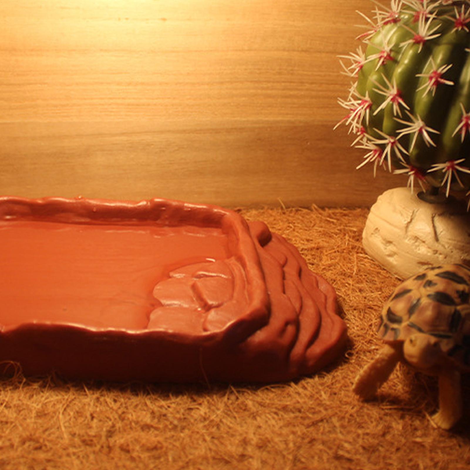Turtle Water Dish With Anti-Sl - Pet Supplies Is Food บทวิจารณ์และราคา