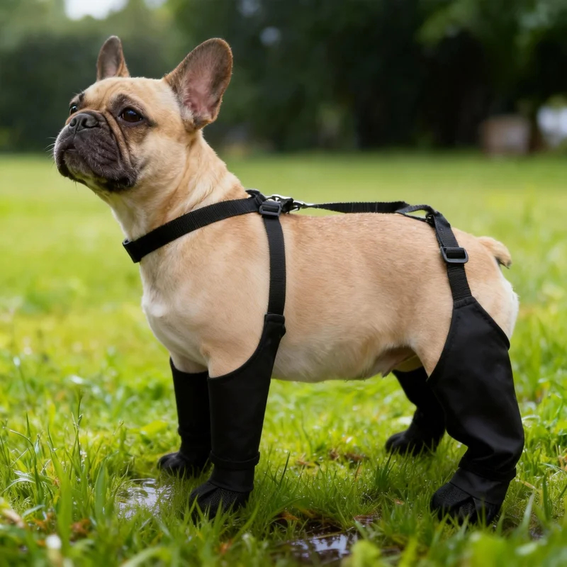 Waterproof Dog Boots Anti-Slip - Dog Booties Paw Protector บทวิจารณ์และราคา