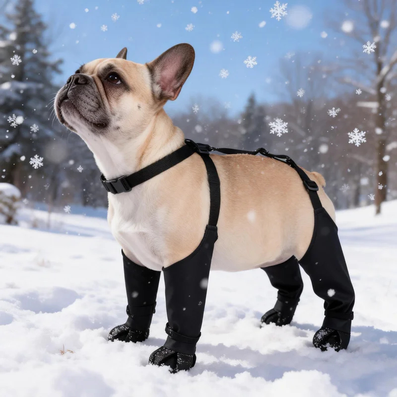 Waterproof Dog Boots Anti-Slip - Dog Booties Paw Protector บทวิจารณ์และราคา