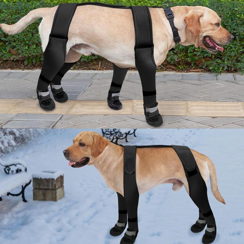 Dog Suspender Boots Waterproof - Dog Booties Paw Protector บทวิจารณ์และราคา