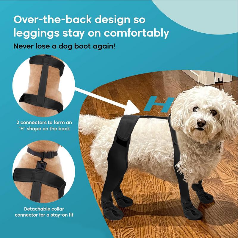 Dog Suspender Boots Waterproof - Dog Booties Paw Protector บทวิจารณ์และราคา