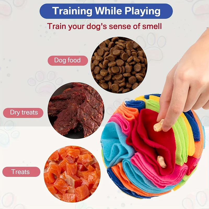 Interactive Dog Toys Snuffle B - Dog Treat Puzzle Toy บทวิจารณ์และราคา