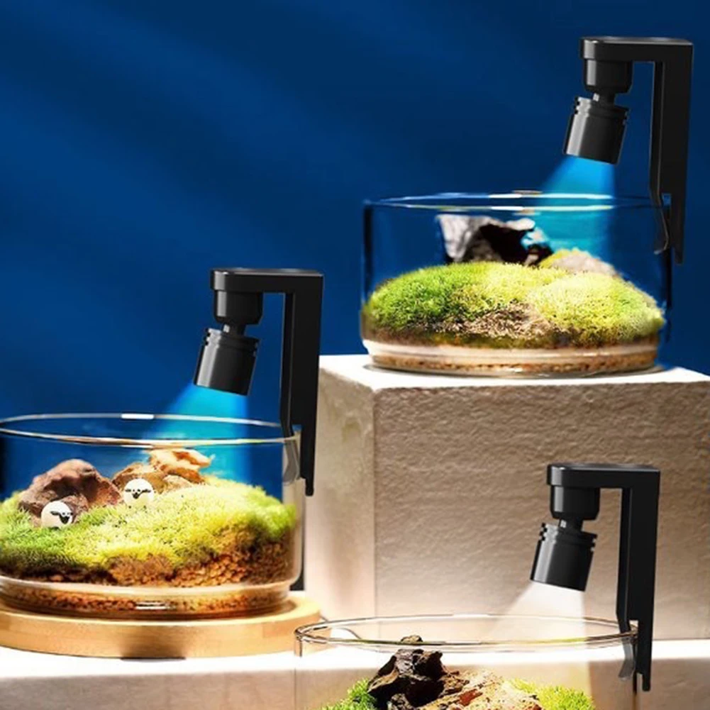 Mini Aquarium Light Clip Clamp - Pet Supplies Fish บทวิจารณ์และราคา