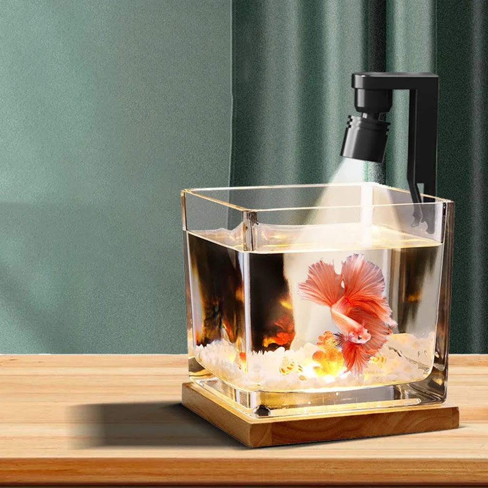 Mini Aquarium Light Clip Clamp - Pet Supplies Fish บทวิจารณ์และราคา