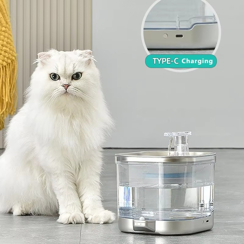 Automatic Pet Drinking Fountai - Pet Water Fountain บทวิจารณ์และราคา