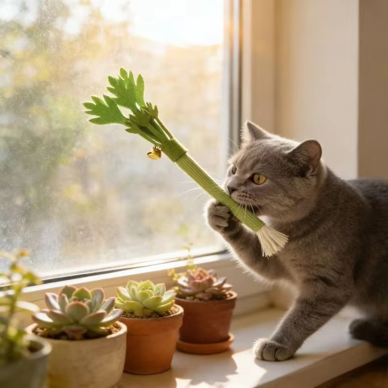 Cat Chew Toys Catnip Cat Teeth - Catnip Toys บทวิจารณ์และราคา