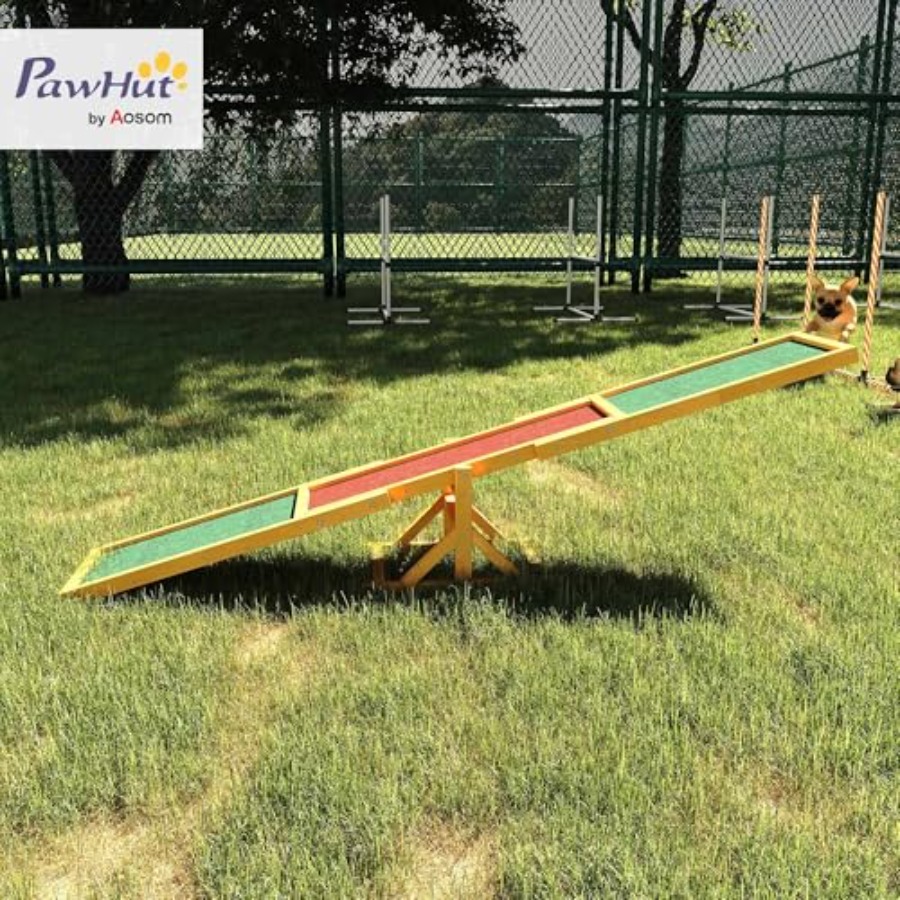 Wooden Dog Agility Seesaw for  - Pet X Supplies & Tack บทวิจารณ์และราคา