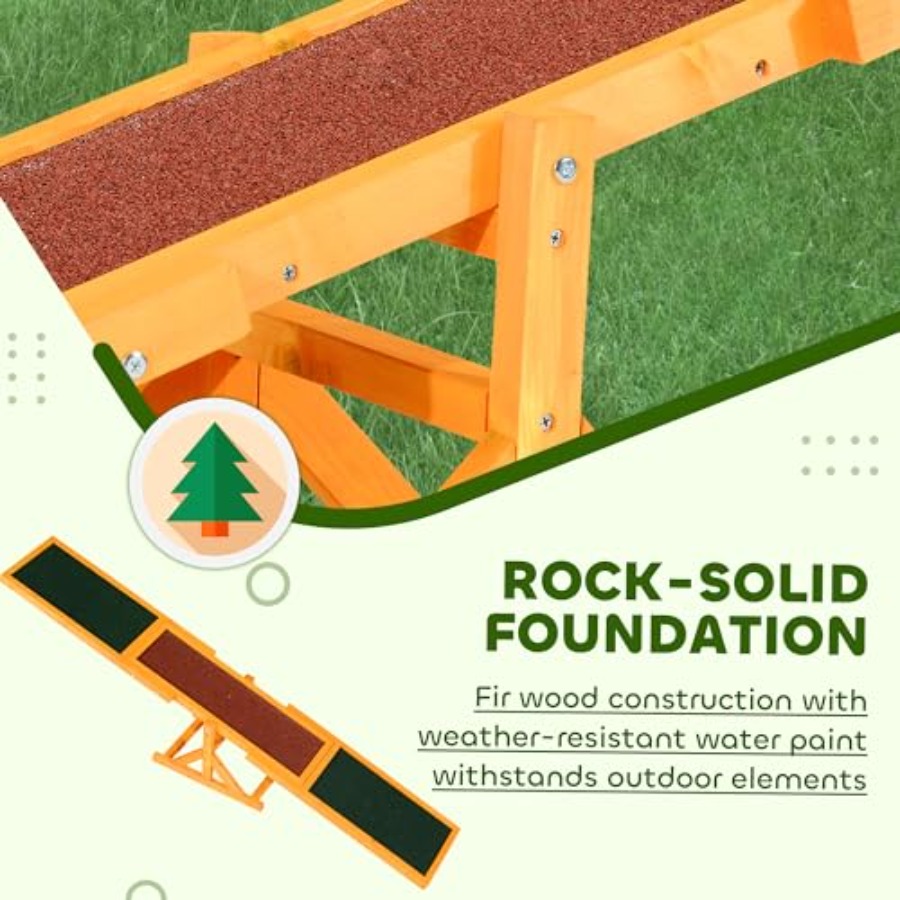 Wooden Dog Agility Seesaw for  - Pet X Supplies & Tack บทวิจารณ์และราคา