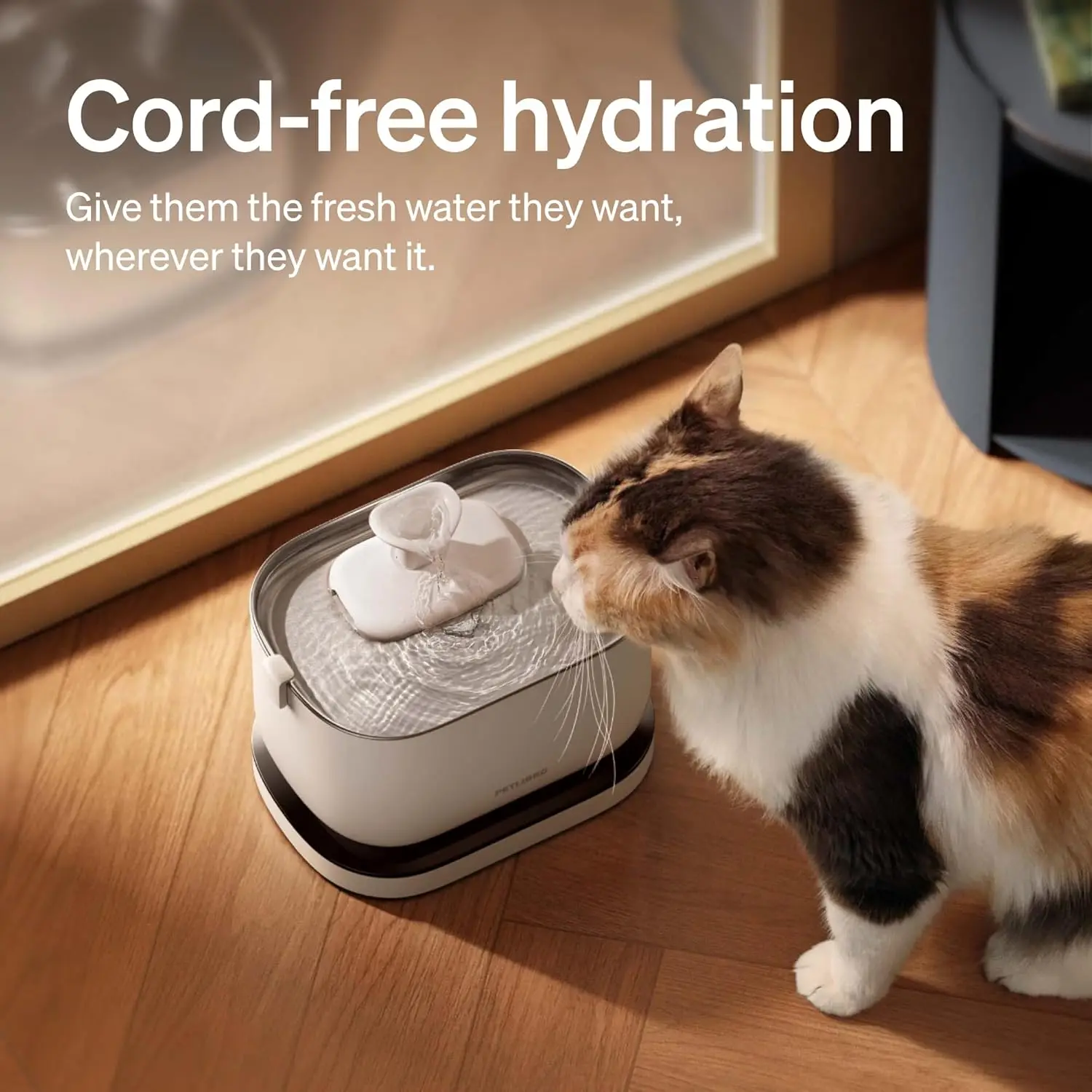 Wireless Cat Water Fountain, 2 - Pet Water Fountain บทวิจารณ์และราคา