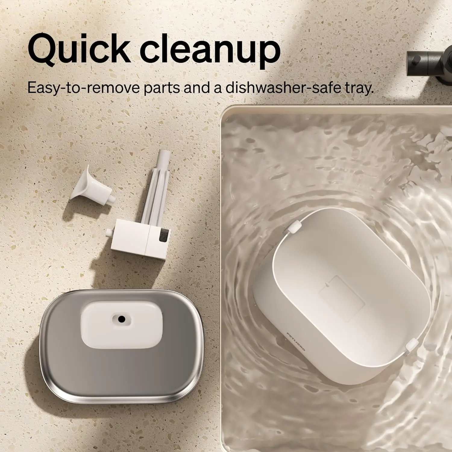 Wireless Cat Water Fountain, 2 - Pet Water Fountain บทวิจารณ์และราคา