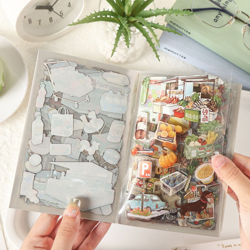 20-Sheet Die-Cut Stickers with - Pet Supplies Is Food บทวิจารณ์และราคา