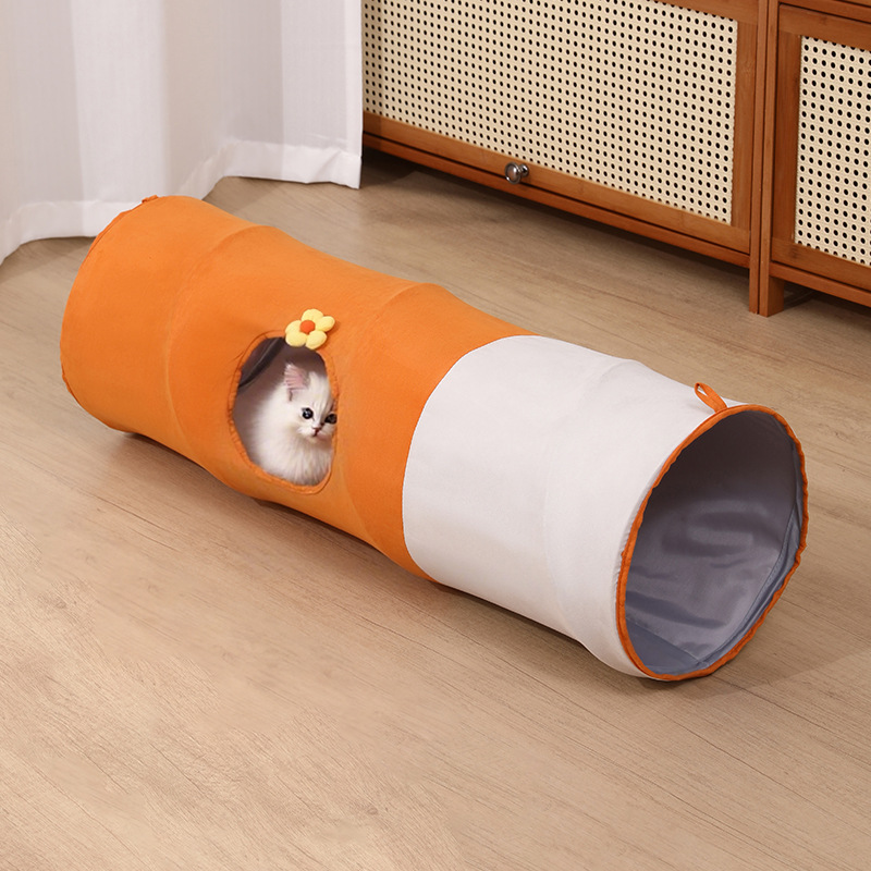 Porous cat tunnel toy rolling  - Pet Supplies In Store บทวิจารณ์และราคา