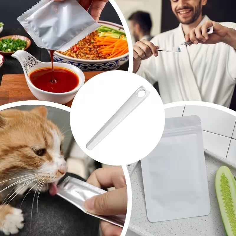 1pcs Cat Food Bag Squeezer – C - Pet Supplies Is Food บทวิจารณ์และราคา