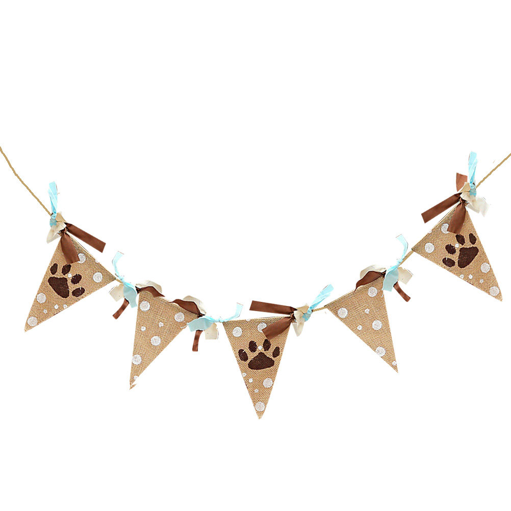Vintage Linen Bunting Banner A - Pet Supplies Zoo บทวิจารณ์และราคา