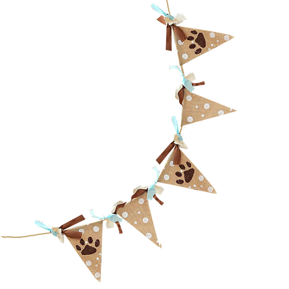 Vintage Linen Bunting Banner A - Pet Supplies Zoo บทวิจารณ์และราคา