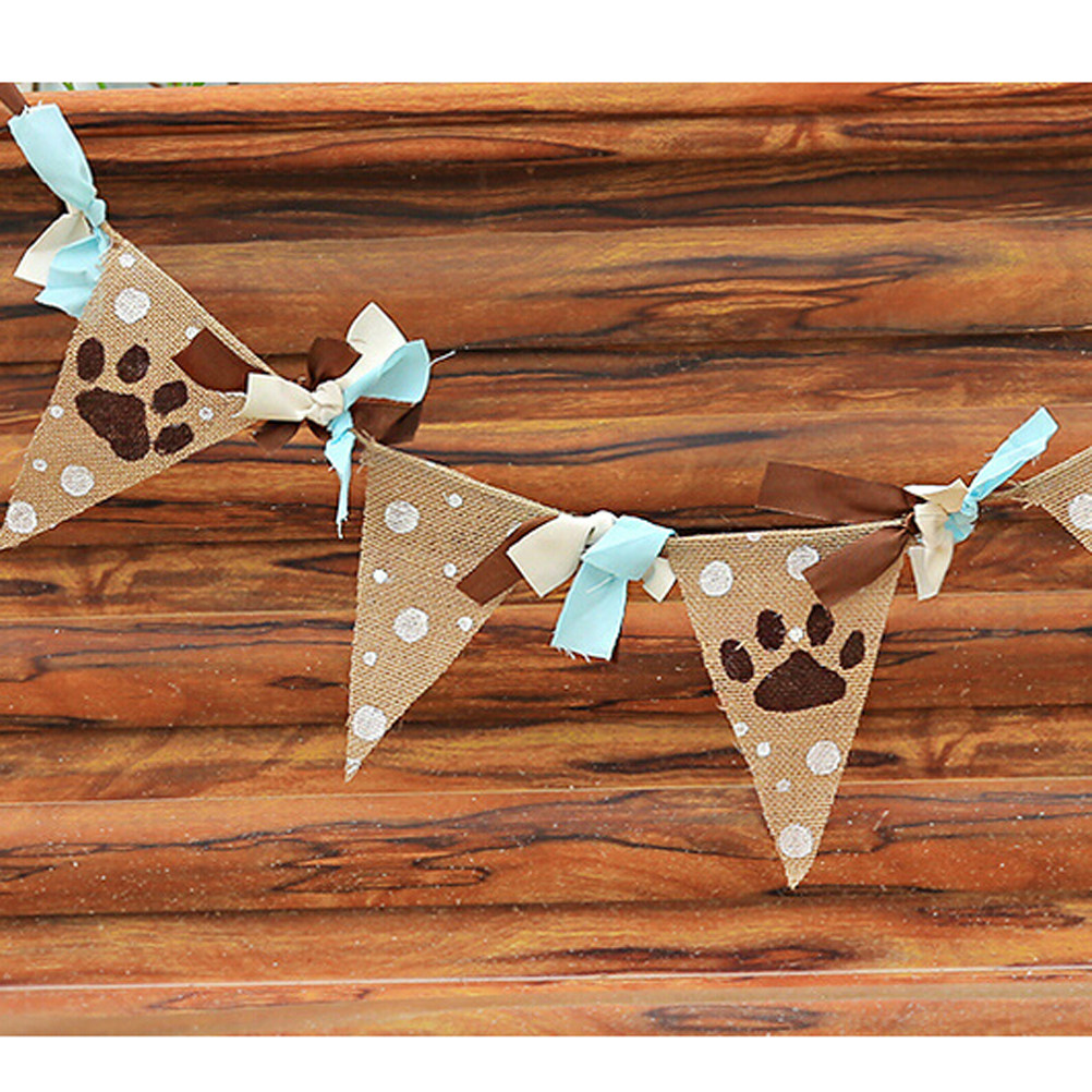 Vintage Linen Bunting Banner A - Pet Supplies Zoo บทวิจารณ์และราคา