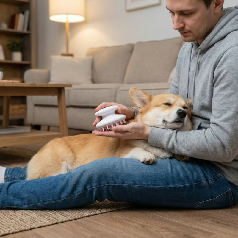 Pet Cleaning Massage Brush Dog - Pet Supplies In Store บทวิจารณ์และราคา