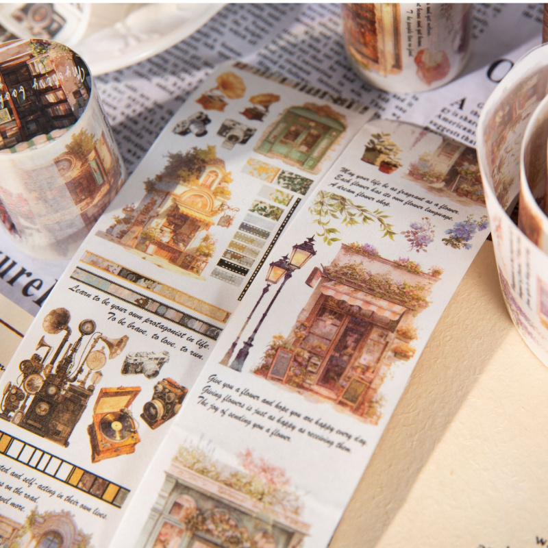 5x200cm Retro Food Shop Tape S - Pet Supplies Is Food บทวิจารณ์และราคา