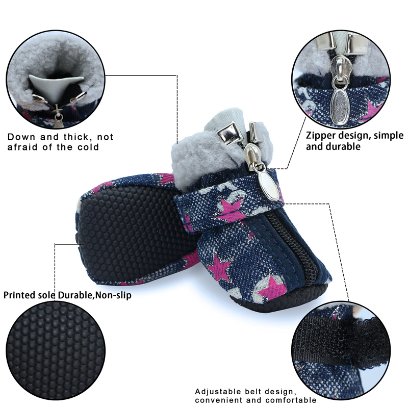 Benepaw  Warm Dog Shoes Winter - Dog Booties Paw Protector บทวิจารณ์และราคา