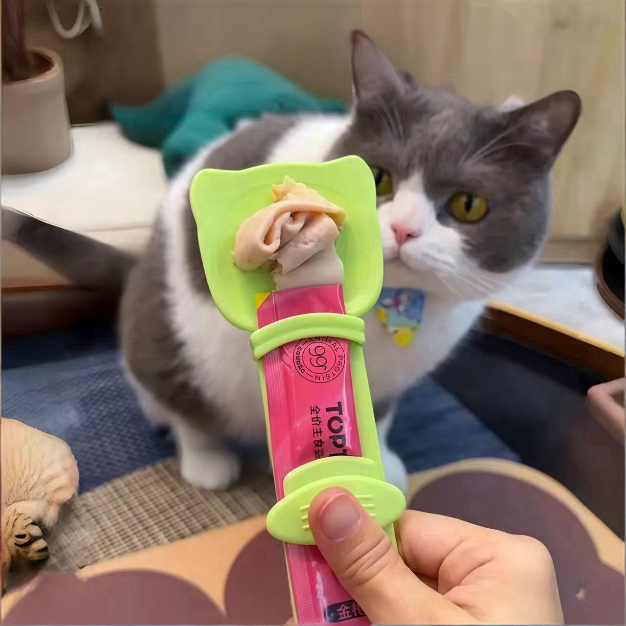 Cat Feeder Cat Strip Squeeze S - Pet Supplies Is Food บทวิจารณ์และราคา